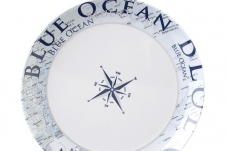 Brunner Blue ocean plate Ø 25cm